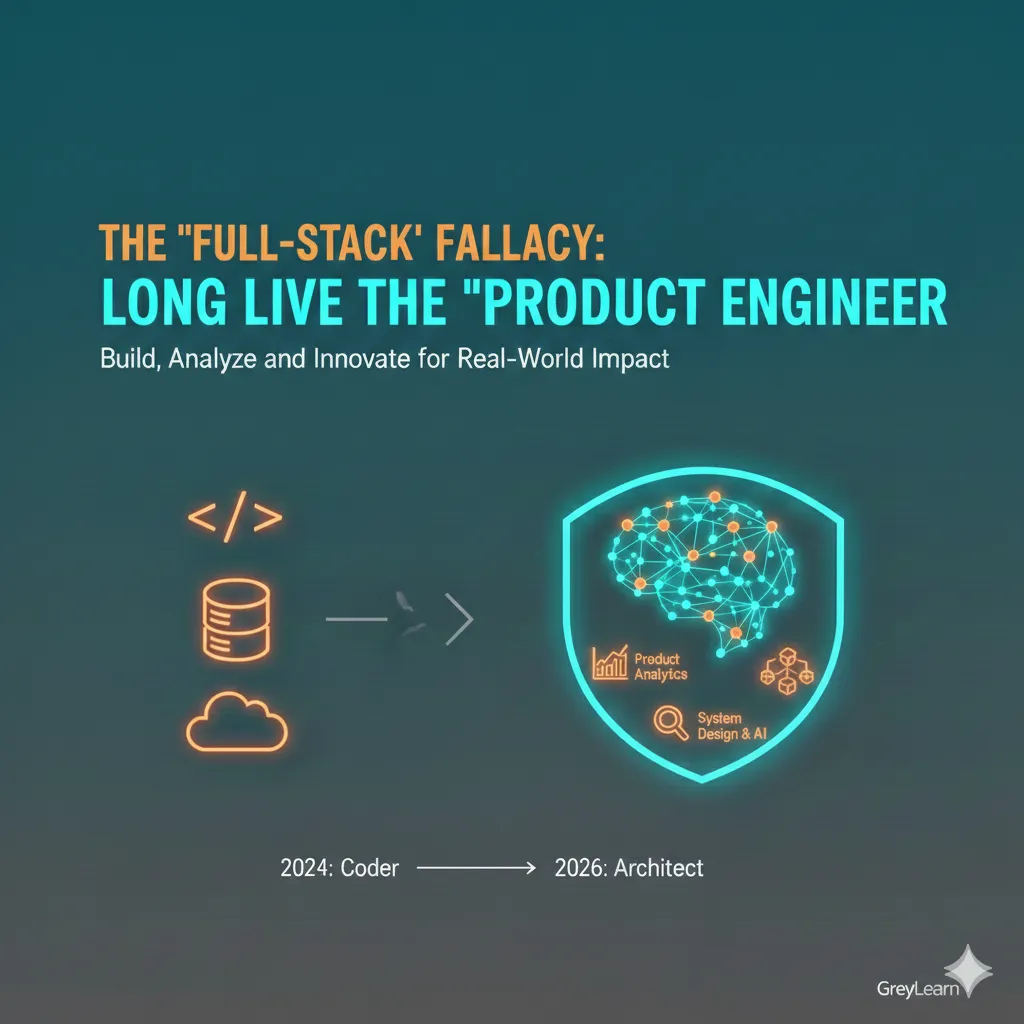 The "Full-Stack" Fallacy: Why You Need to Become a "Product Engineer" in 2026