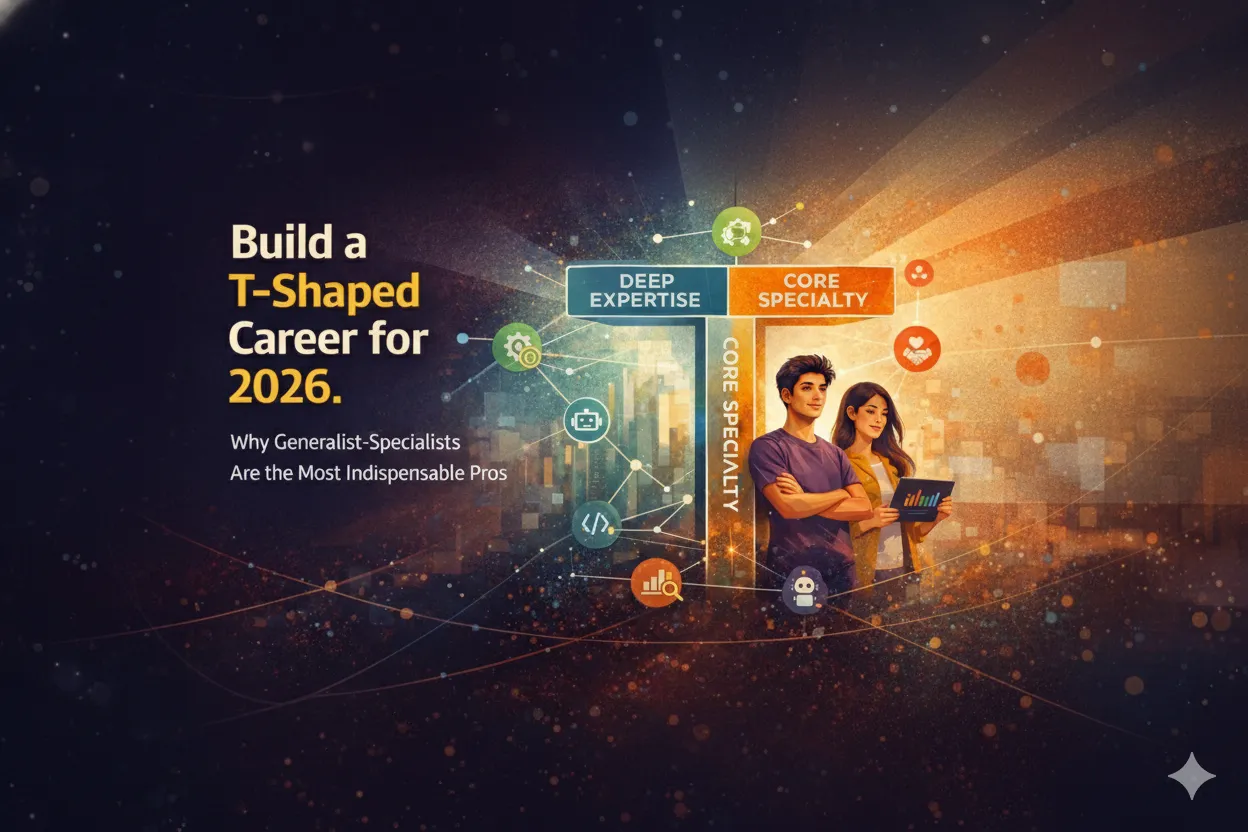 The "T-Shaped" Talent: Why Being a Specialist is No Longer Enough in 2026
