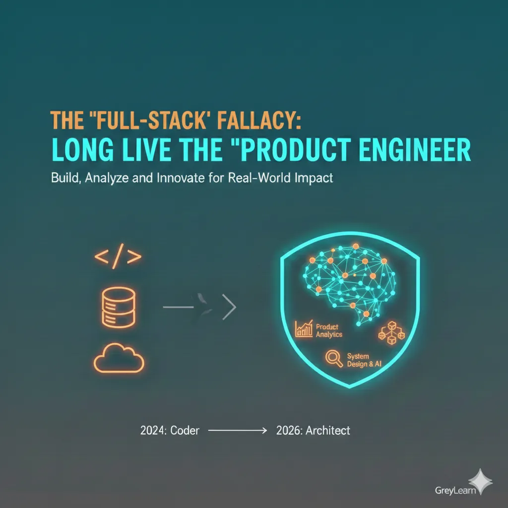 The "Full-Stack" Fallacy: Why You Need to Become a "Product Engineer" in 2026