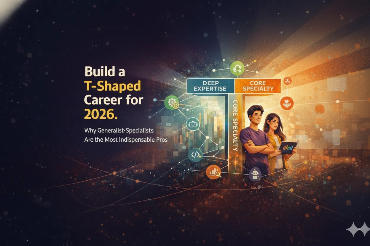 The "T-Shaped" Talent: Why Being a Specialist is No Longer Enough in 2026